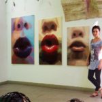 La Artista Plástica Inma Peña expone Bésame en la XIV Bienal de Jóvenes Creadores de Europa y el Mediterráneo