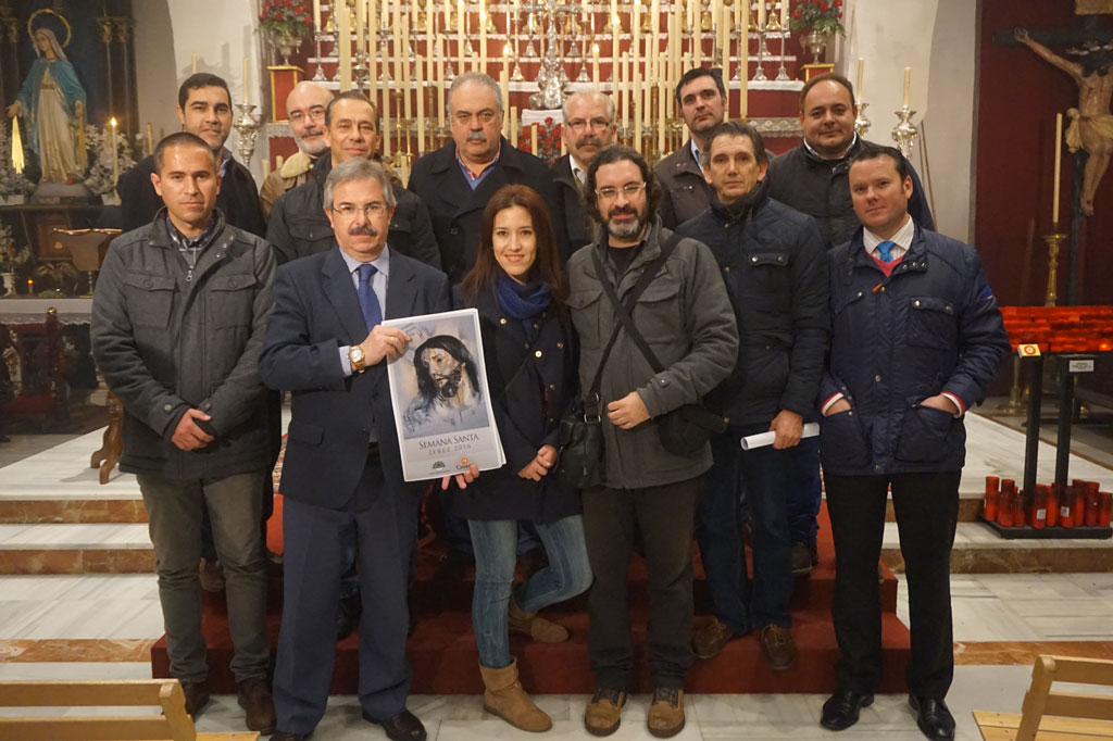 Presentación Cartel de Semana Santa Jerez 2016 en la Hermandad del Prendimiento