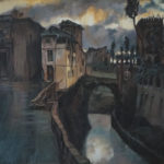 Recuerdos de Granada, versión realizada en Pintura Acrílica por la artista plástica jerezana Inmaculada Peña en marzo del 2004.