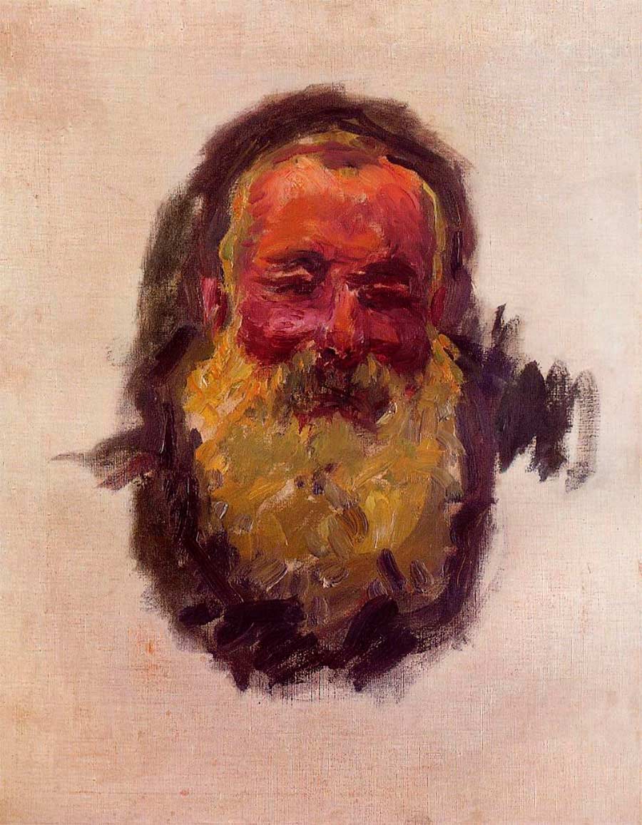 Autorretrato, Monet