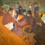 En el Molino Rojo, Toulouse-Lautrec