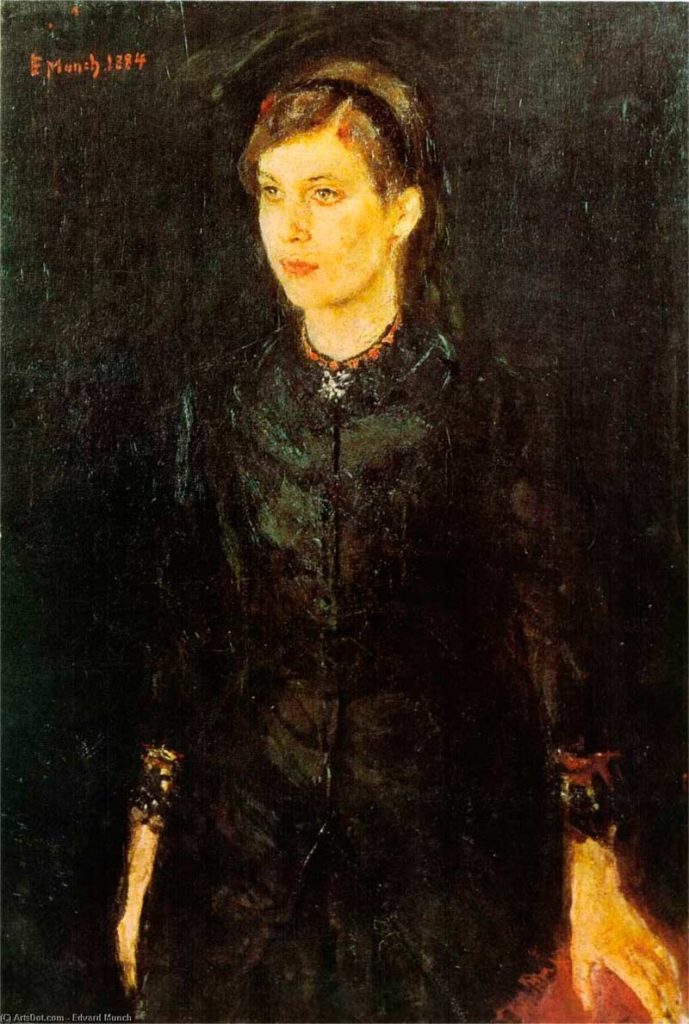 Retrato de Inger, Munch