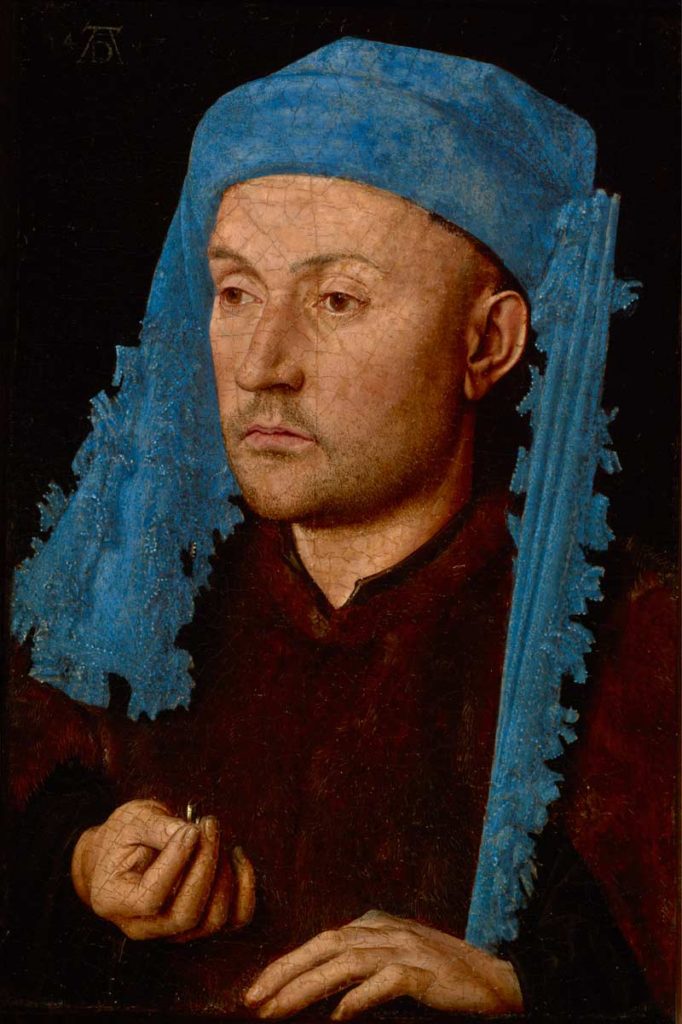 Retrato masculino, Van Eyck