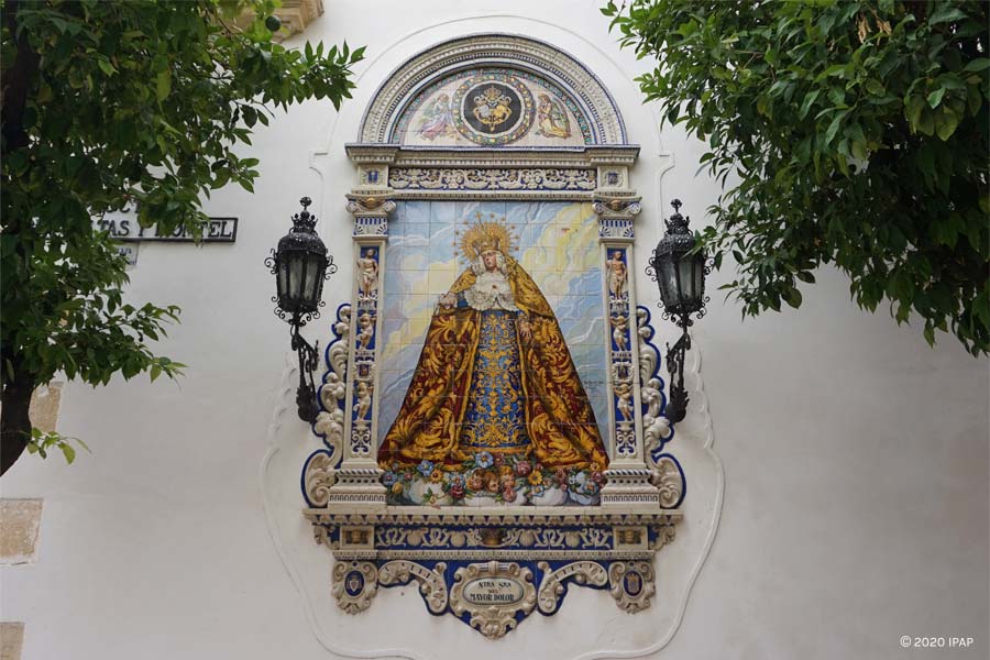 Retablo cerámico del Mayor Dolor, Jerez.