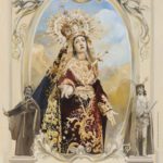 Cartel Semana Santa de Jerez 2020. Inma Peña. 2020, Óleo sobre tabla, 70x50 cm. Hermandad del Mayor Dolor, Jerez de la Frontera, España.