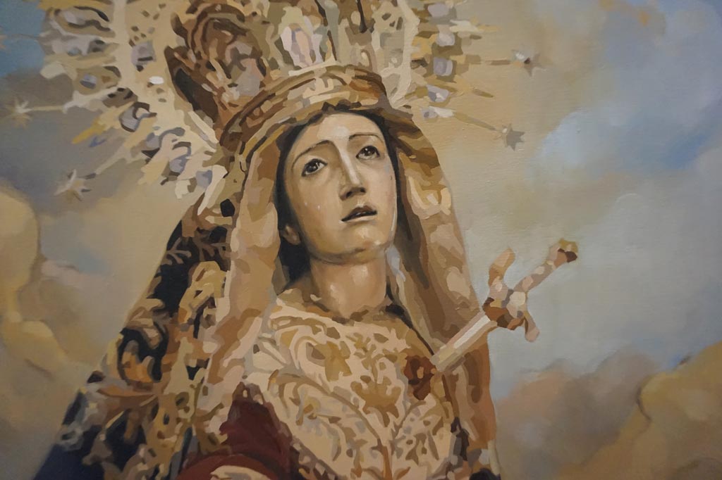 Cartel Semana Santa de Jerez 2020, realizado por la artista plástica Inma Peña