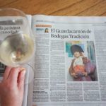 Artículo "El Guardacantón" de Bodegas Tradición, escrito por Inma Peña para Diario de Jerez"