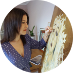 Inmaculada Peña, Artista Plástica