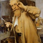 Autorretrato de José Jiménez Aranda