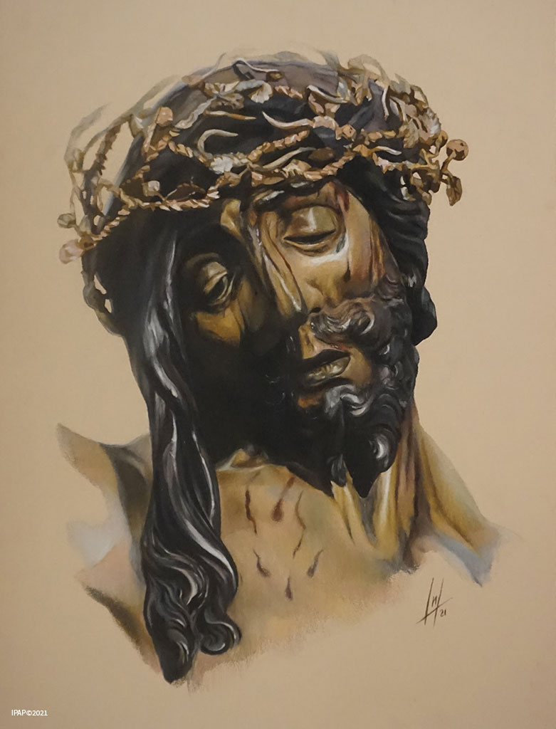Retrato del Santísimo Cristo de la Vera Cruz de la Hermandad de la Vera+Cruz de Arcos de la Frontera