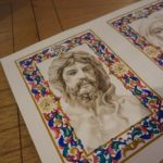 Ilustraciones para el Libro de Reglas de la Hdad. del Resucitado de El Puerto de Santa María realizadas por la artista Inmaculada Peña