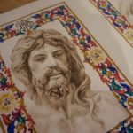Ilustraciones para el Libro de Reglas de la Hdad. del Resucitado de El Puerto de Santa María realizadas por la artista Inmaculada Peña