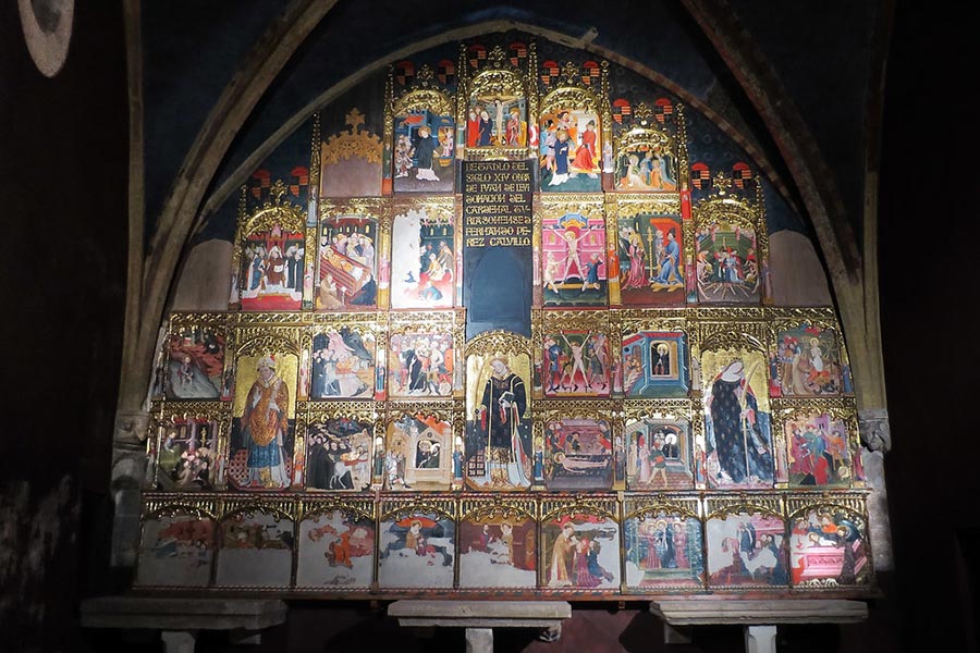 Retablo de los santos Prudencio, Lorenzo y Catalina de Alejandría de Tarazona