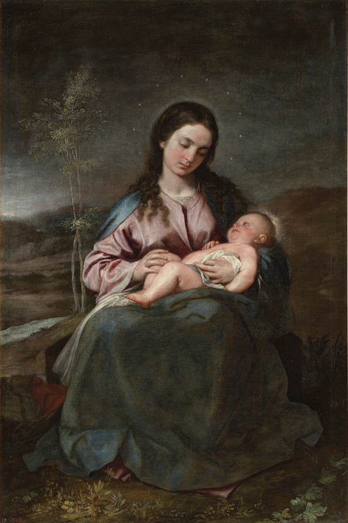 La Virgen con el Niño, Alonso Cano