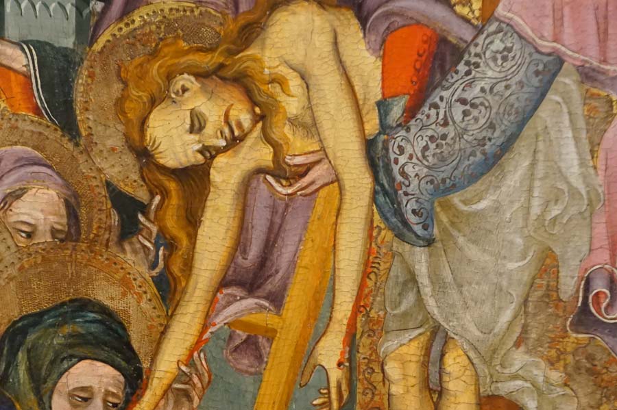 Detalle del Descendimiento de Cristo