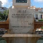 Monumento a Juan Manuel Durán González de la Plaza de las Angustias de Jerez