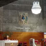 Icono de la Trinidad en la Parroquia de Nuestra Señora del Perpetuo Socorro de Jerez.