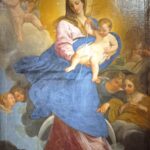 Inmaculada Concepción, Giovanni Odazzi (Atribuido). Primera mitad del siglo XVIII. Pintura al Óleo sobre lienzo. Museo de Arte Religioso de Tavira. Iglesia de Santa María del Castillo. Tavira, Portugal.
