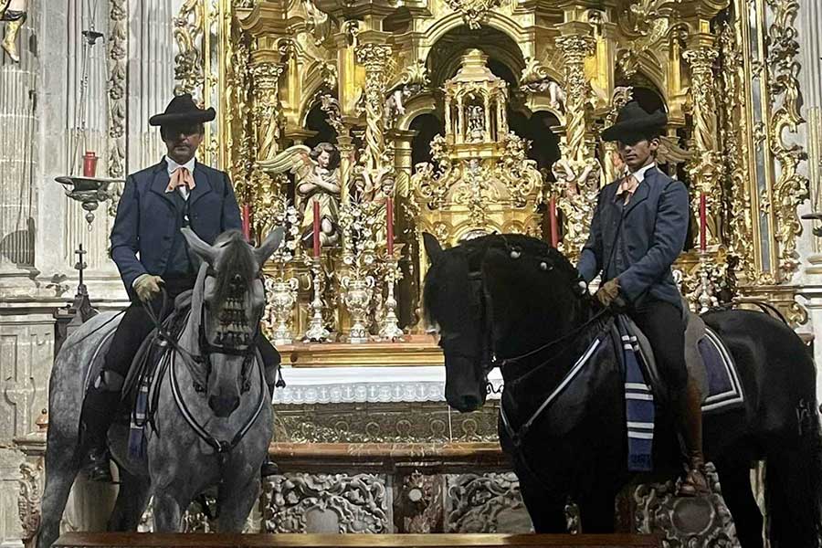 Sobre Caballos Cartujanos en San Miguel