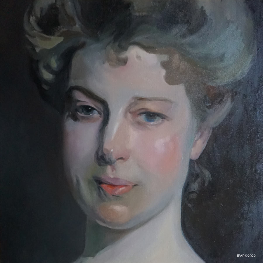 Versión de retrato femenino de John Singer Sargent