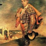 Retrato del novillero jerezano Manuel Rosado Navarro “Manolín”
