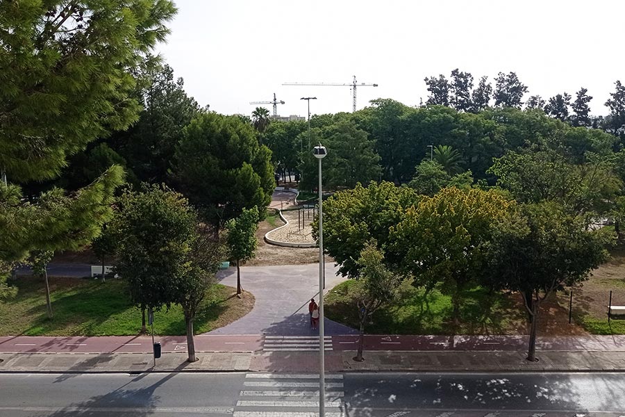 Reformas en el parque Juan de La Plata (I)