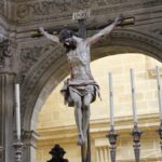 Crucificado de José de Arce expuesto en la Catedral de Jerez de la Frontera