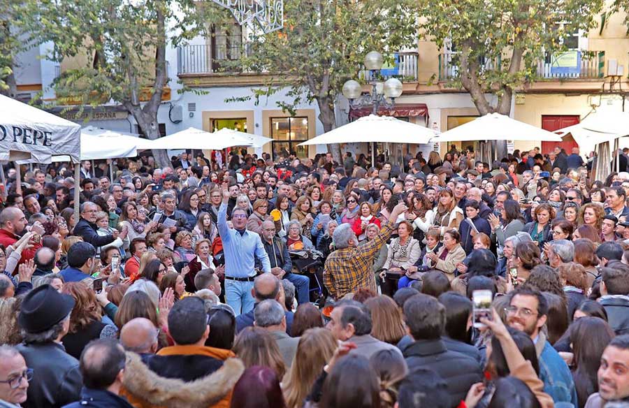 Desafíos de la Zambomba Jerezana: Entre multitud y tradición. Imagen de Diario de Jerez.