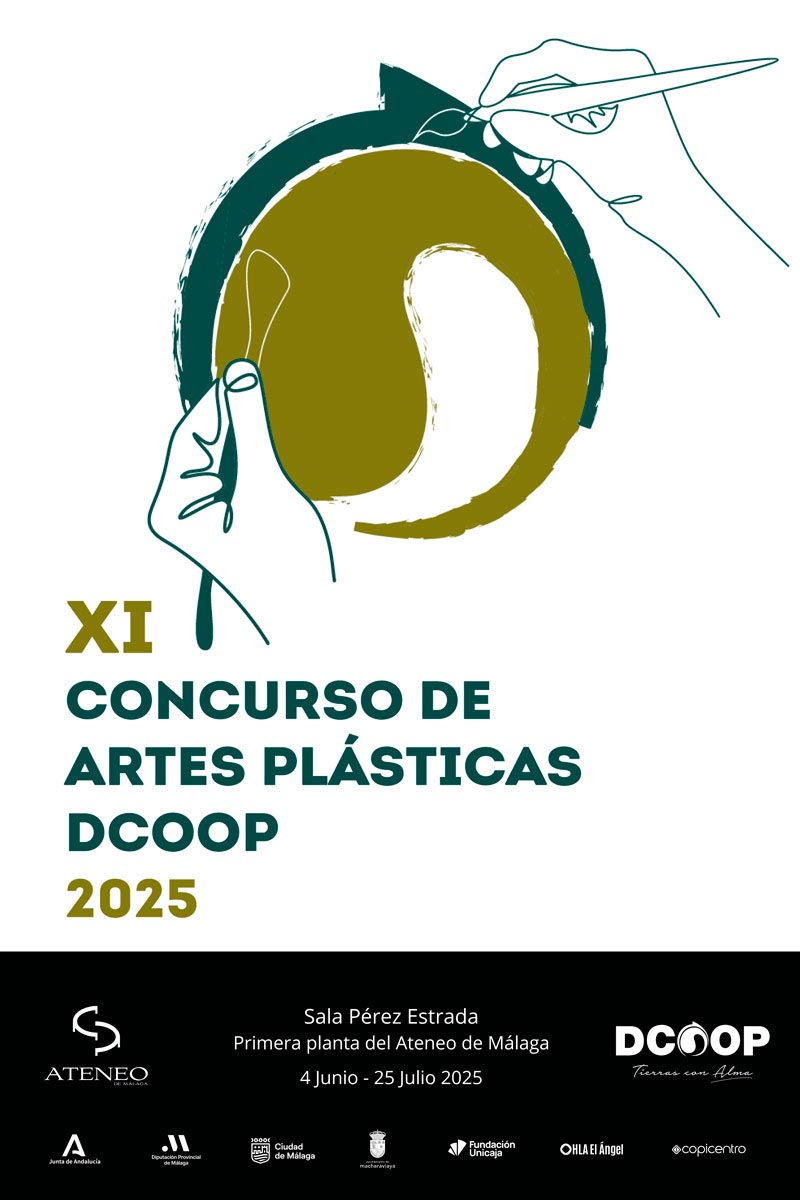 Cartel de la Exposición de obras finalistas del XI Concurso de Artes Plásticas DCOOP 2025 Cartel de la Exposición de obras finalistas del XI Concurso de Artes Plásticas DCOOP 2025
