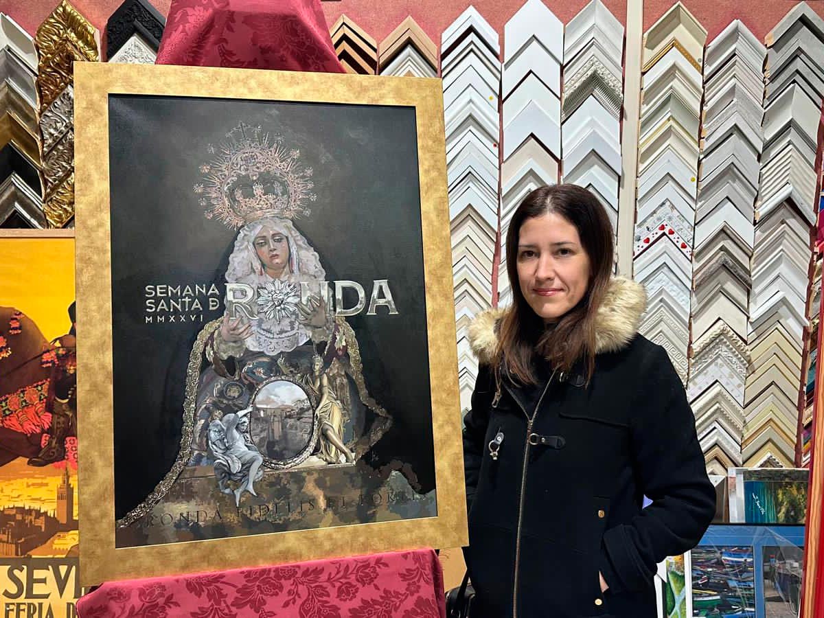 Cartel Oficial de la Semana Santa de Ronda 2026. Inmaculada Peña Ruiz