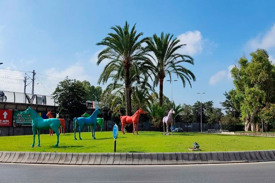 Caballos de colores, triste memoria